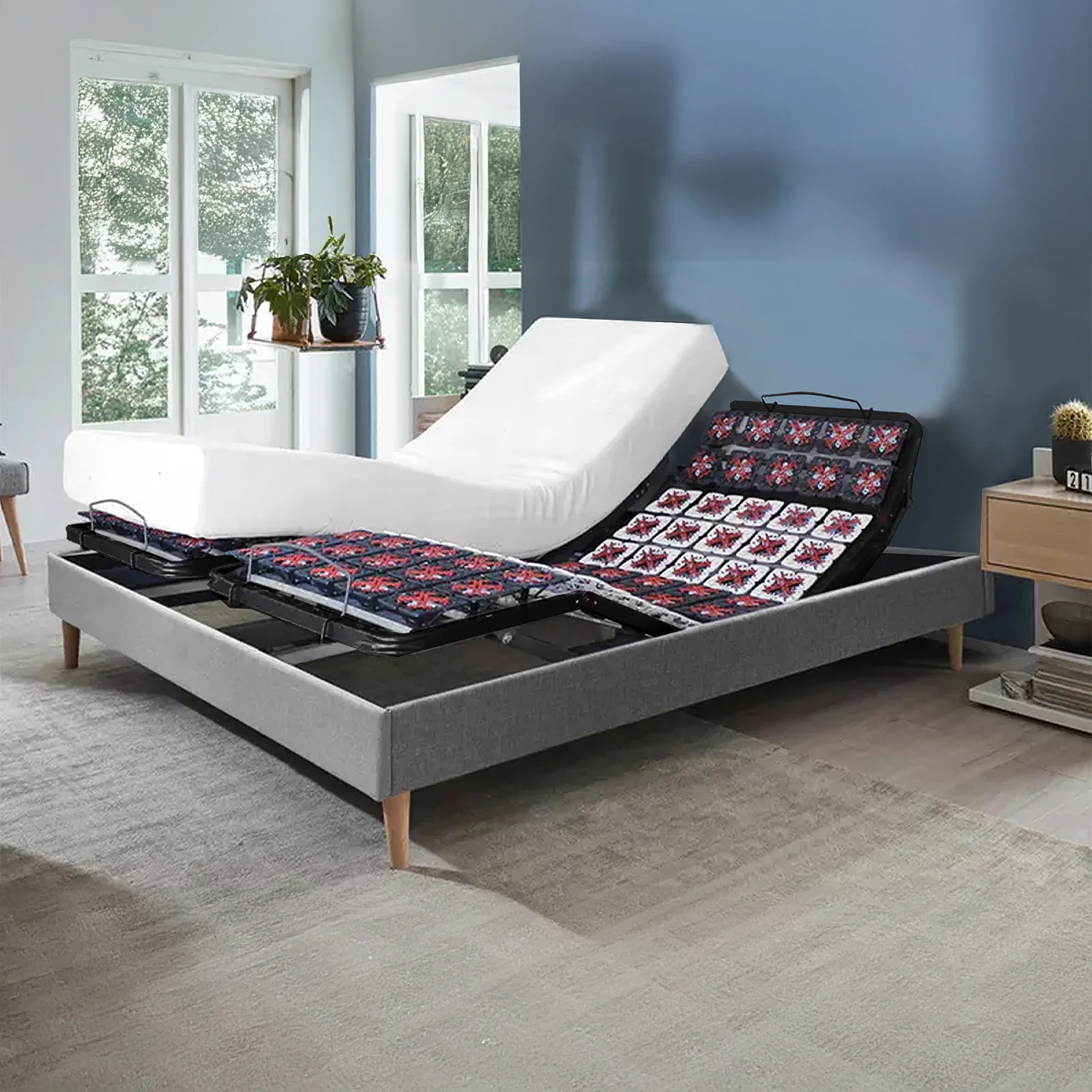 Contour de lit électrique, tissu élégant : Contour tissu - Image 4