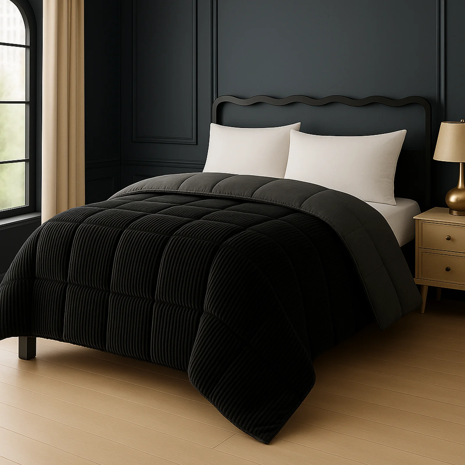 Couette haut de gamme grand froid, réversible - Collection Coton Club - Image 6