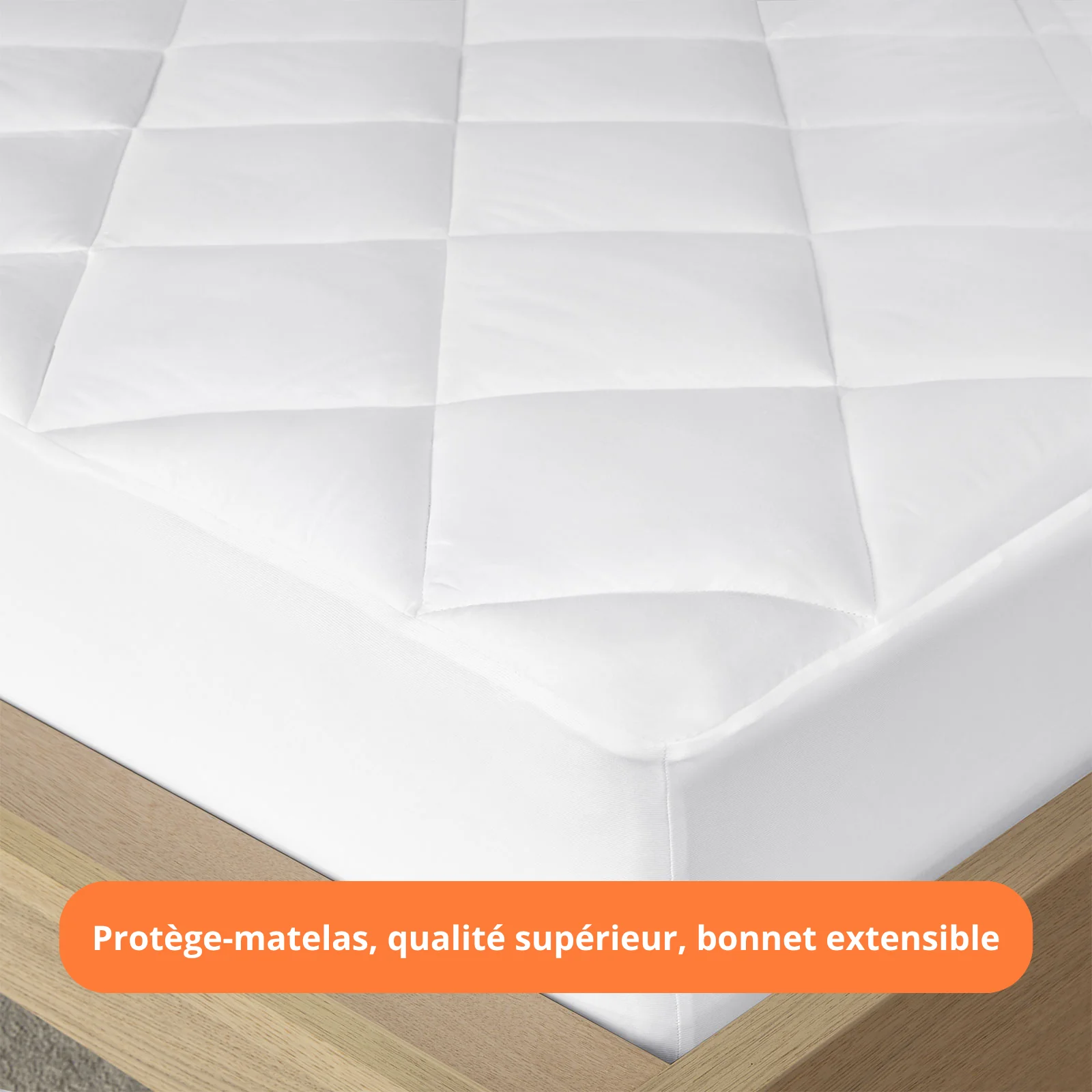 Ensemble literie avec matelas mémoire de forme et accessoires - Collection Ultra Basique - Image 5