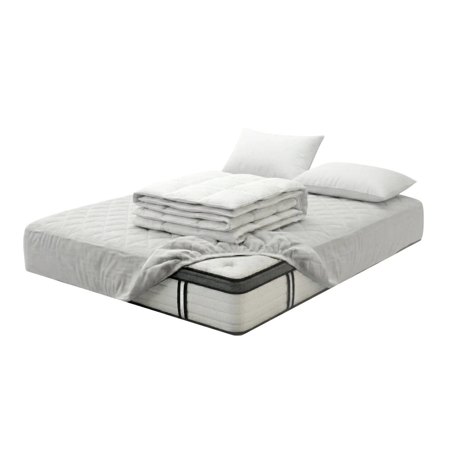 Ensemble sommier et matelas 140x190