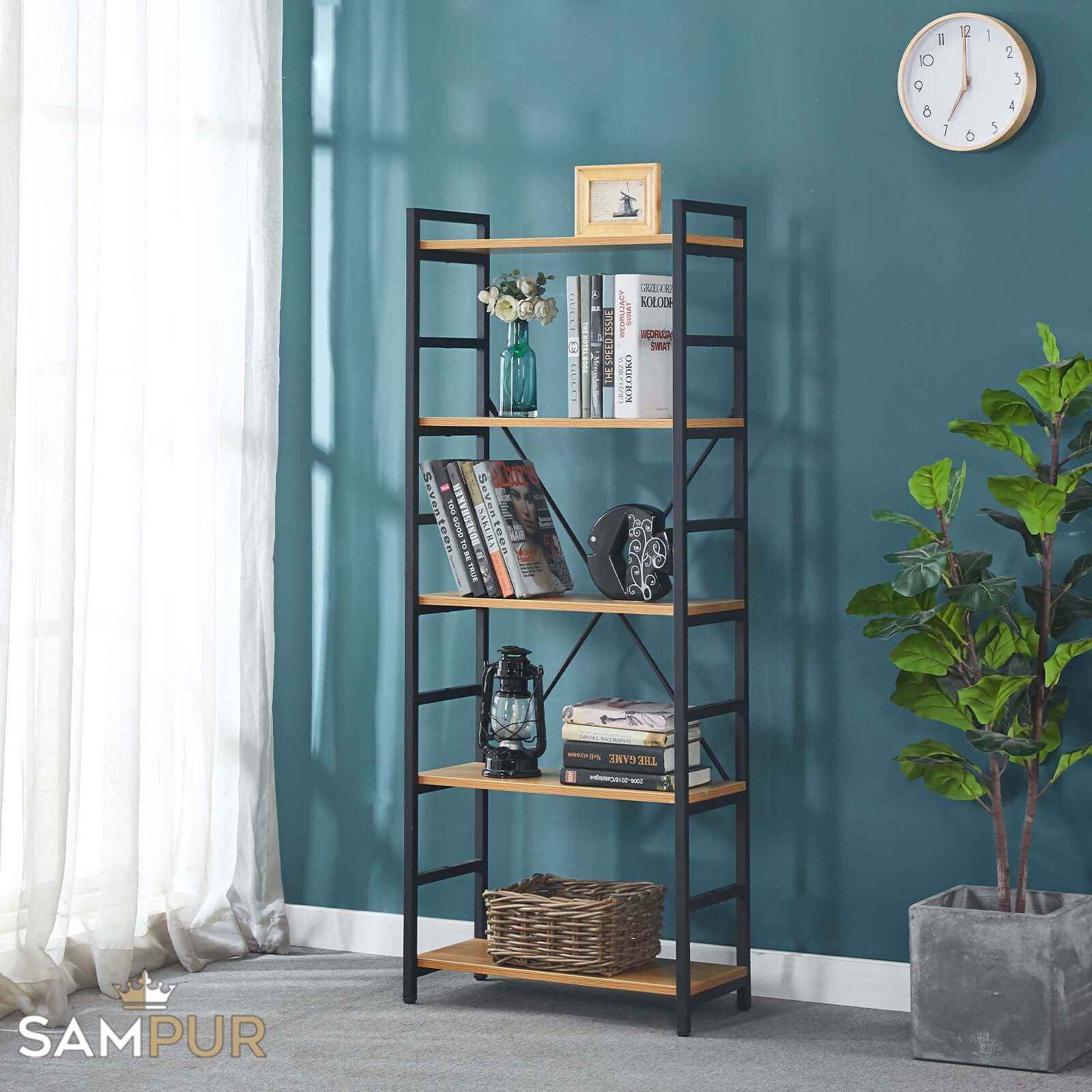 Etagère Bristol : Style industriel, Bois et métal - Image 16