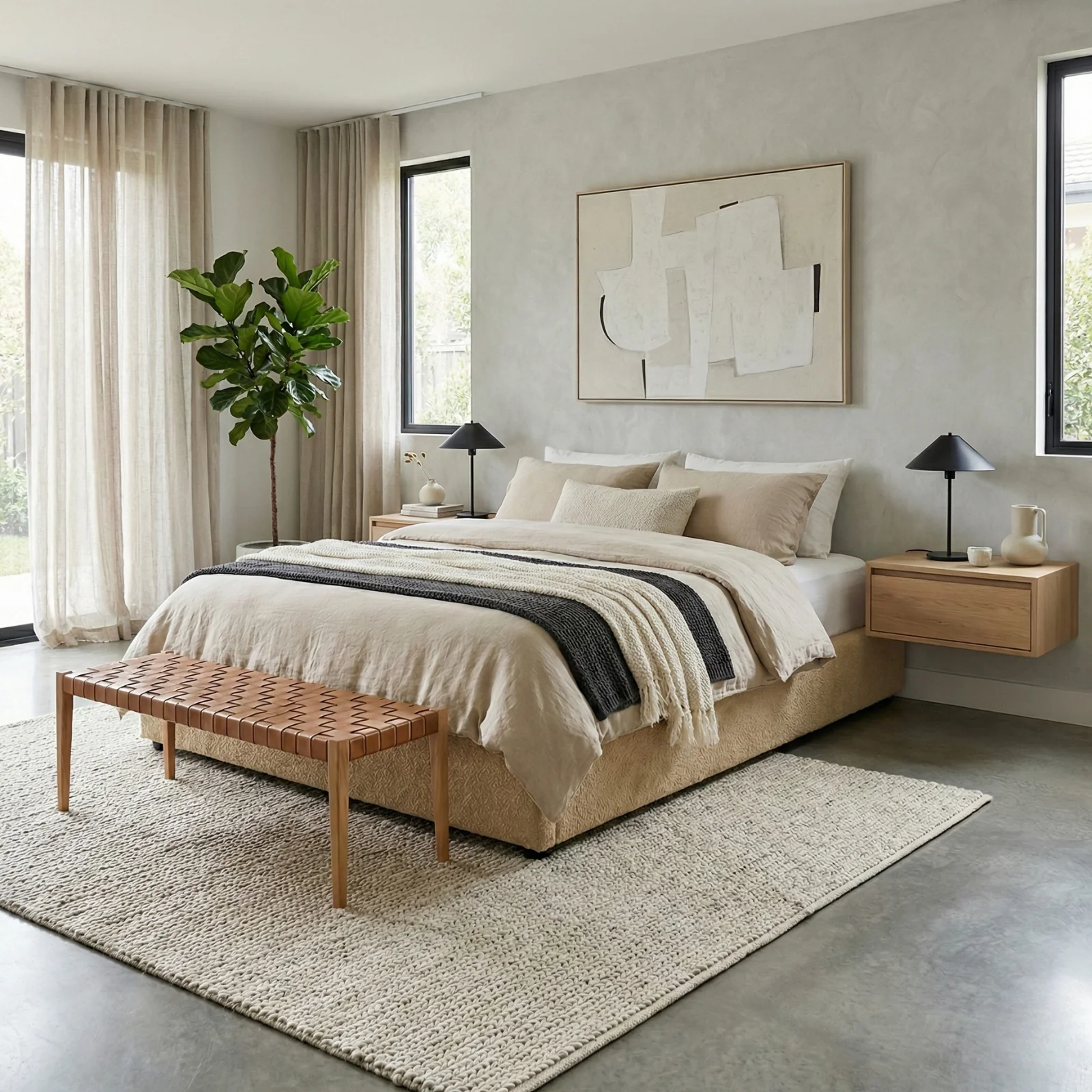 Lit coffre bouclette, lattes flexibles, grand espace de stockage - Collection Vegas - Image 4