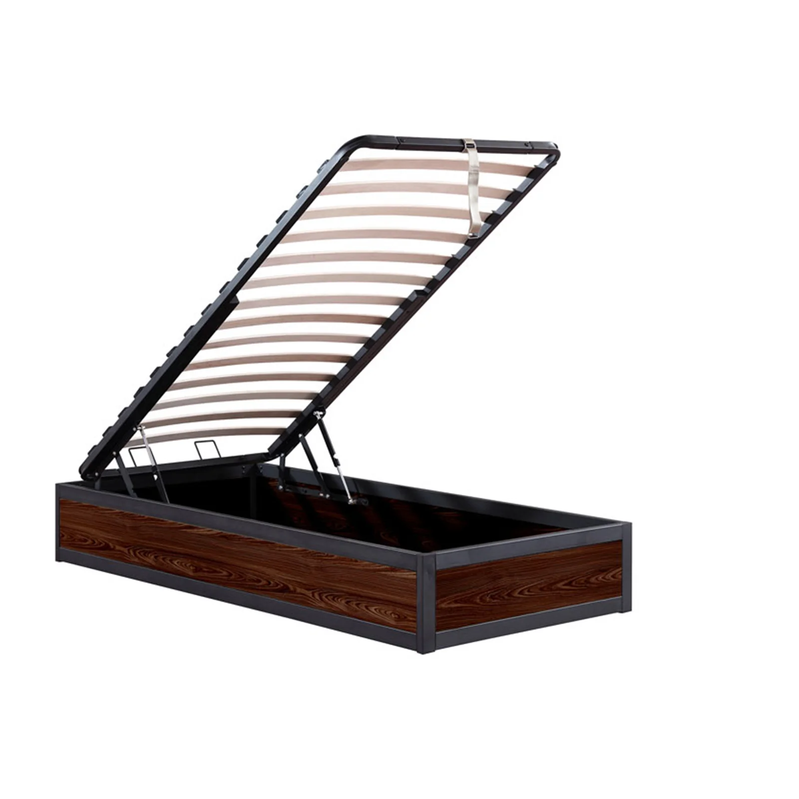 Lit coffre enfant Charlie : sommier à lattes et grand coffre - Image 4