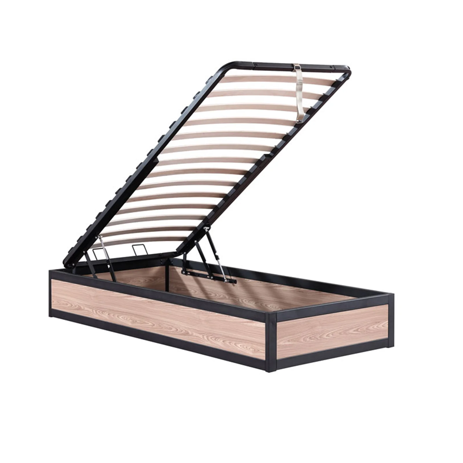 Lit coffre enfant Charlie : sommier à lattes et grand coffre - Image 5