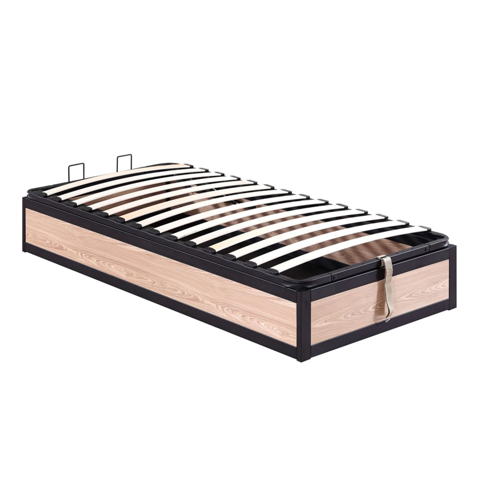 Lit coffre enfant Charlie : sommier à lattes et grand coffre - Image 7