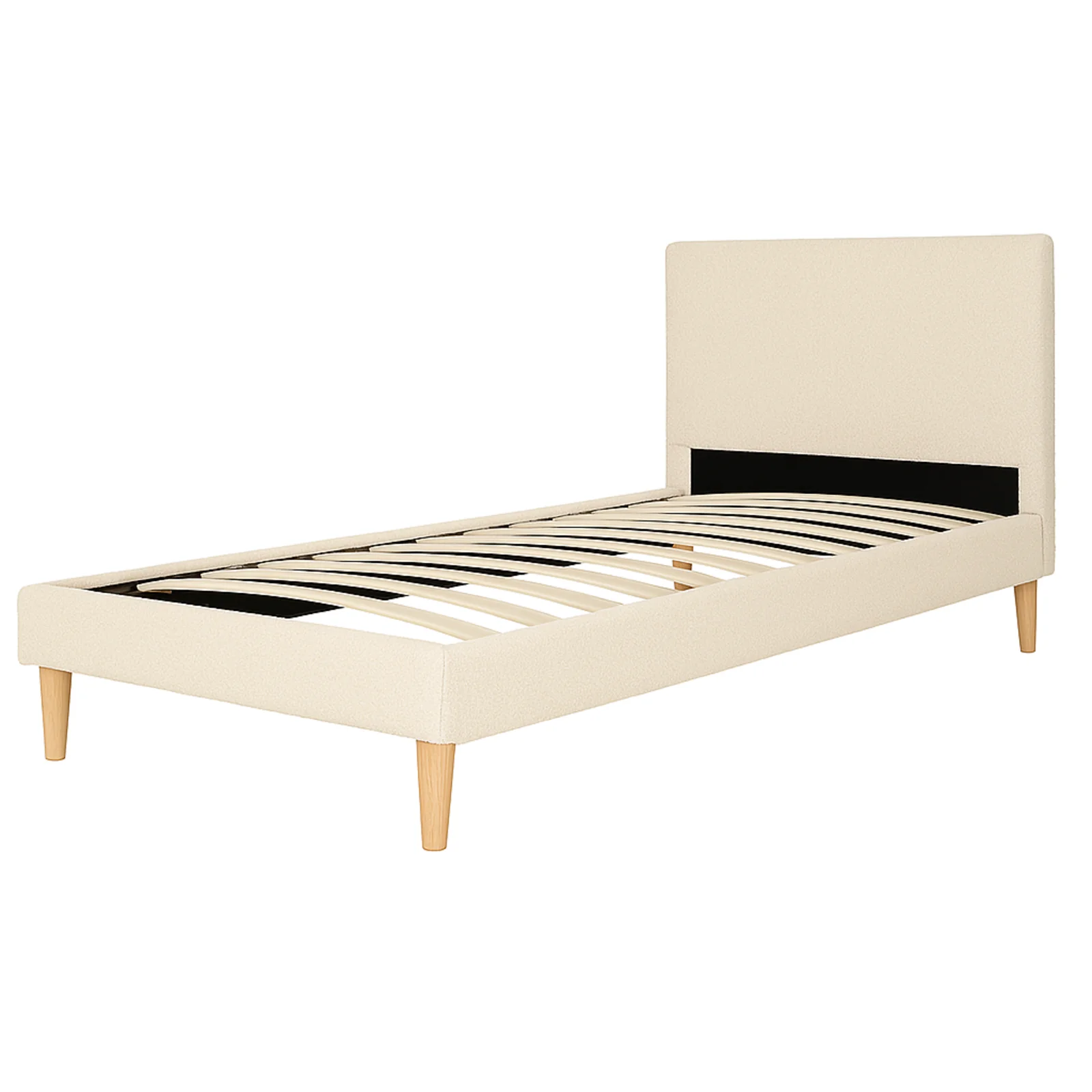 Lit enfant en bouclette : sommier à lattes et encadrement collection Anastasia - Image 3