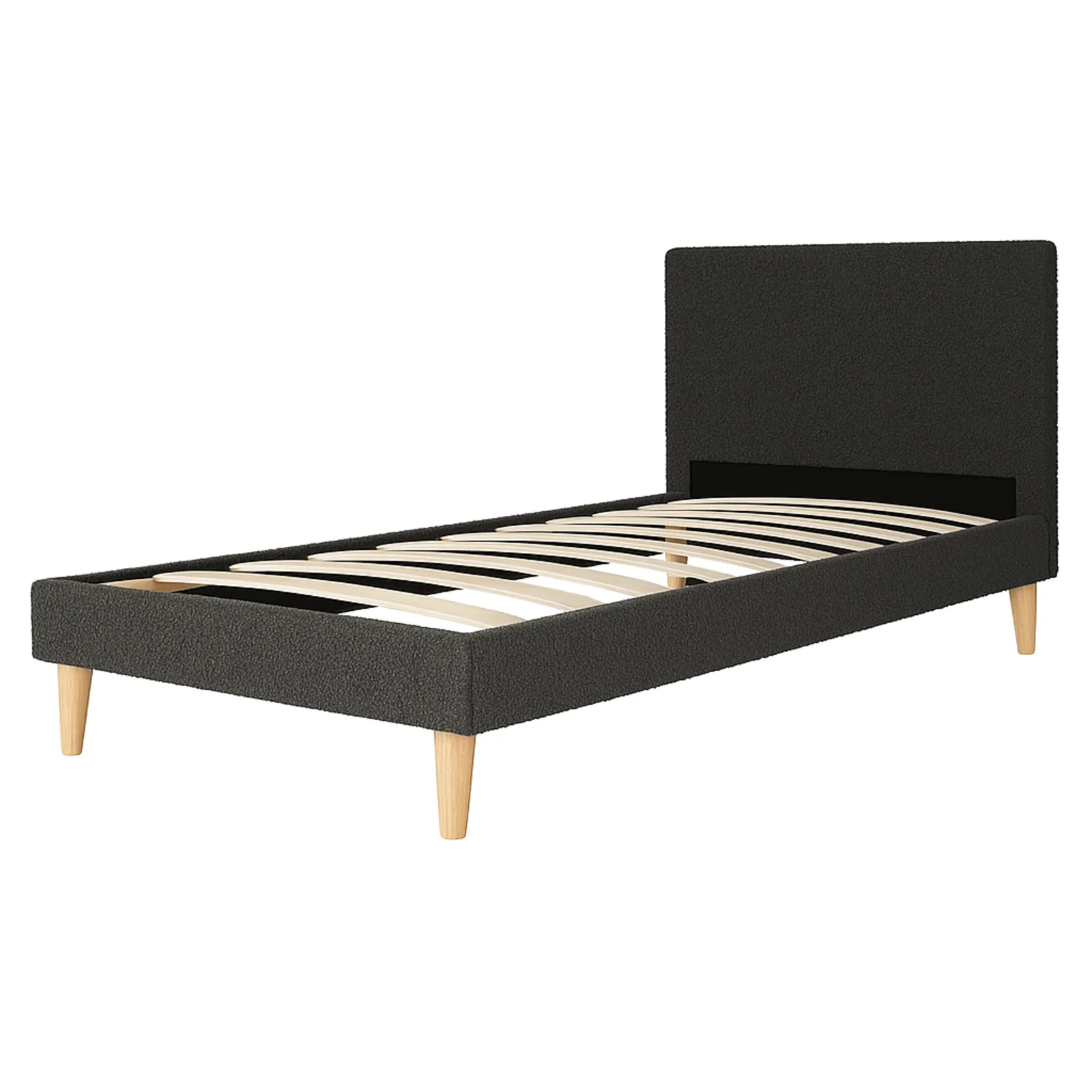 Lit enfant en bouclette : sommier à lattes et encadrement collection Anastasia - Image 4