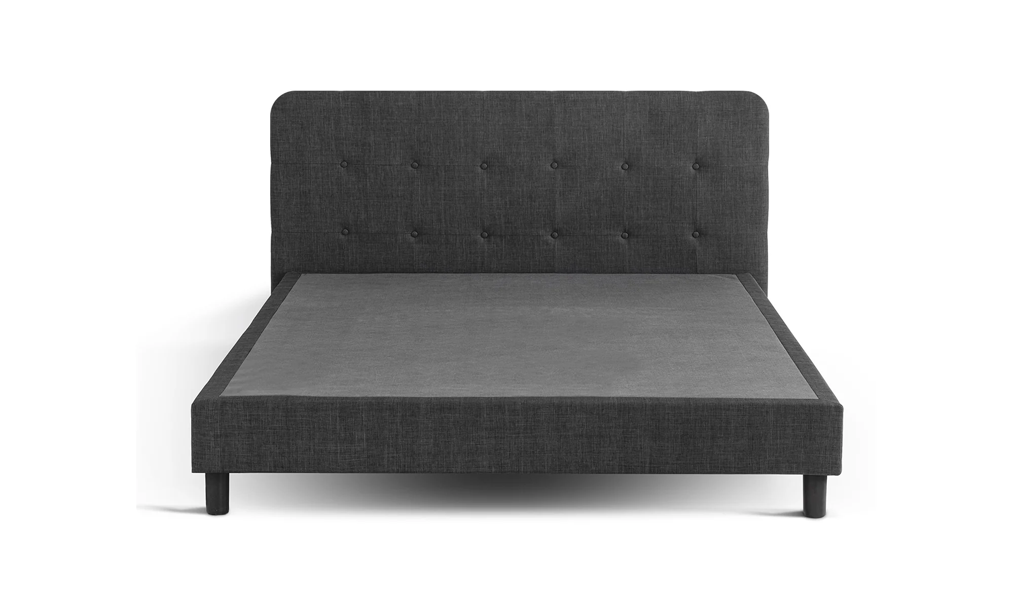 Lit capitonné Nordique et élégant : tissu et sommier à lattes en bois - Image 7