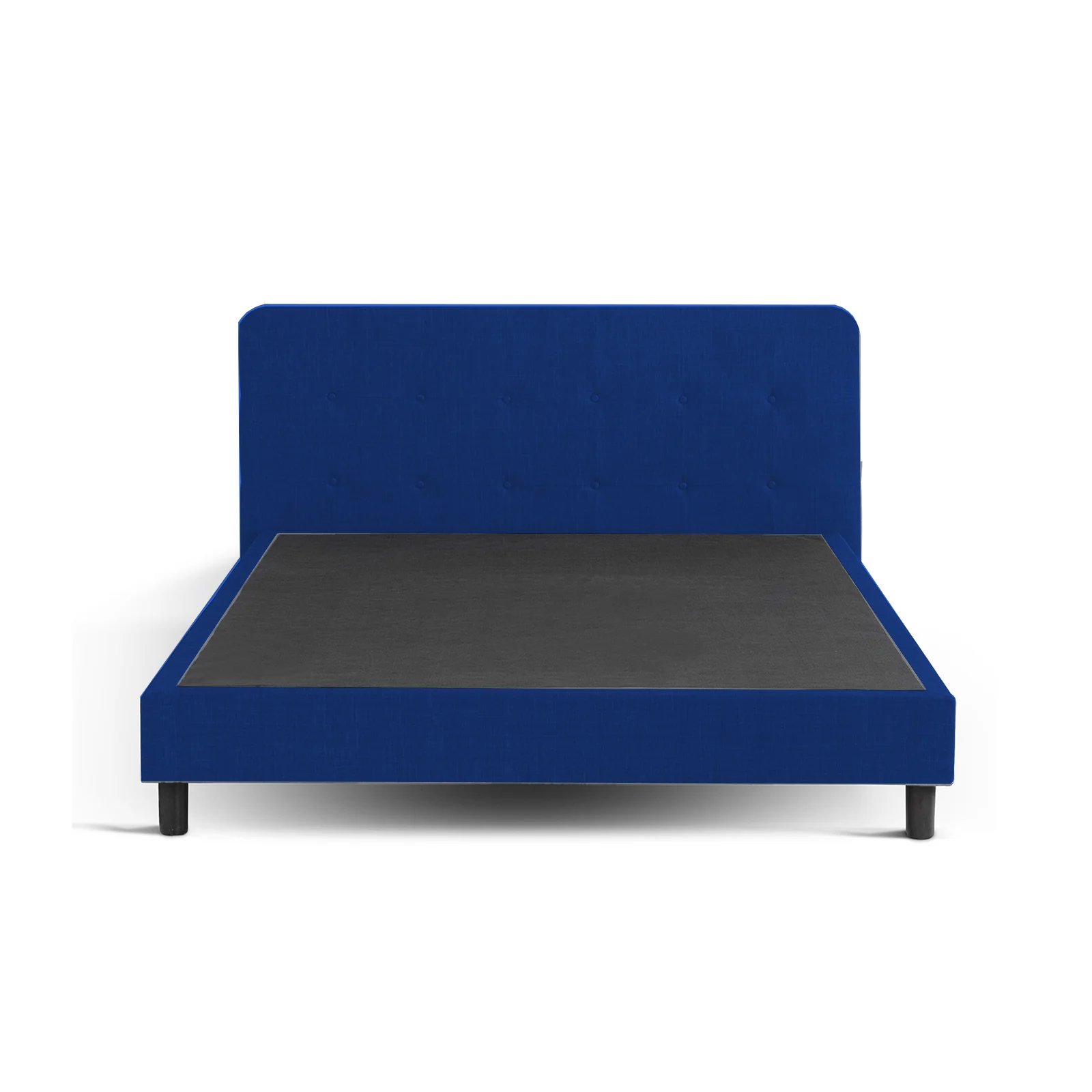 Lit capitonné Nordique et élégant : tissu et sommier à lattes en bois - Image 9