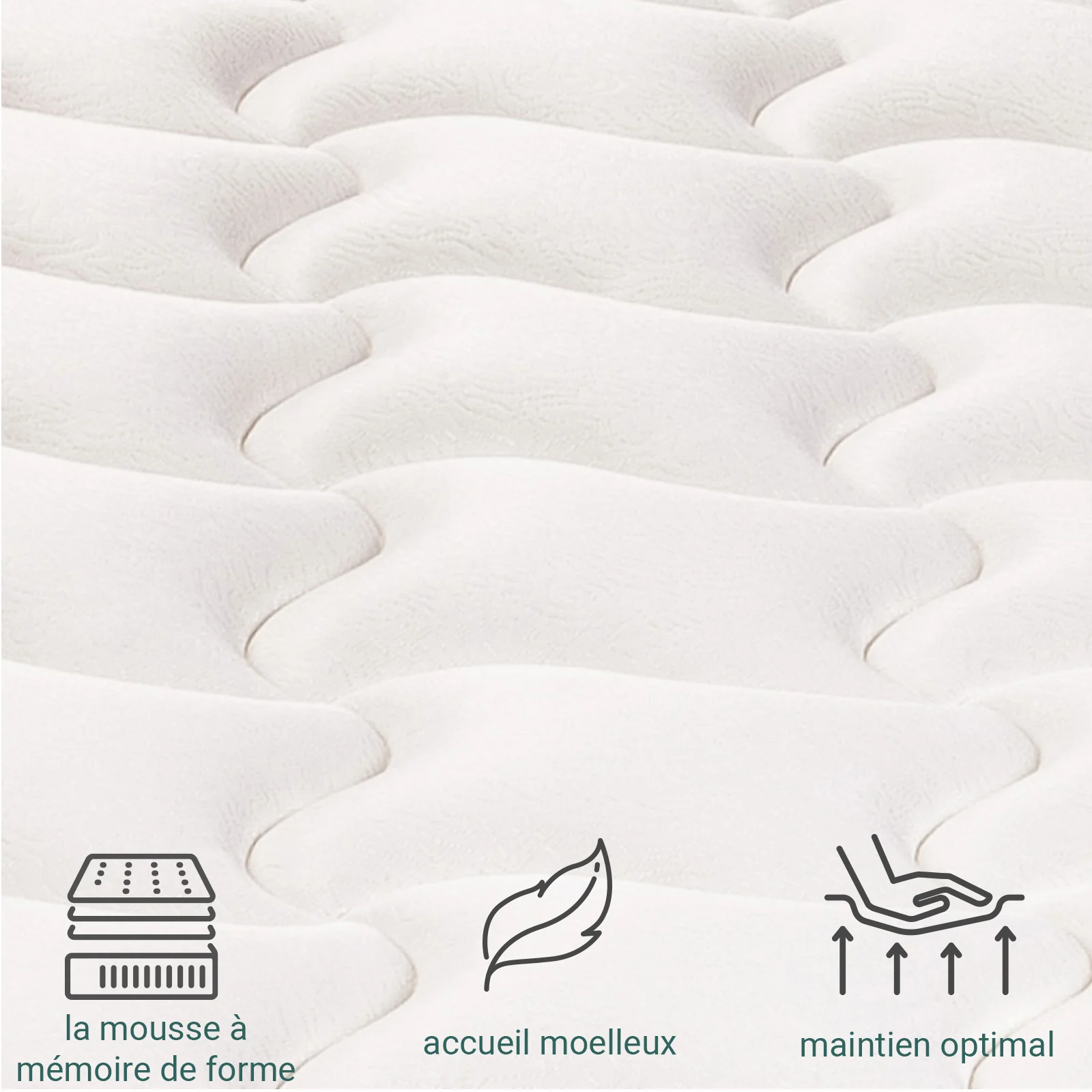 Pack Vintage : Lit Rétro Chic & Matelas César - Image 4