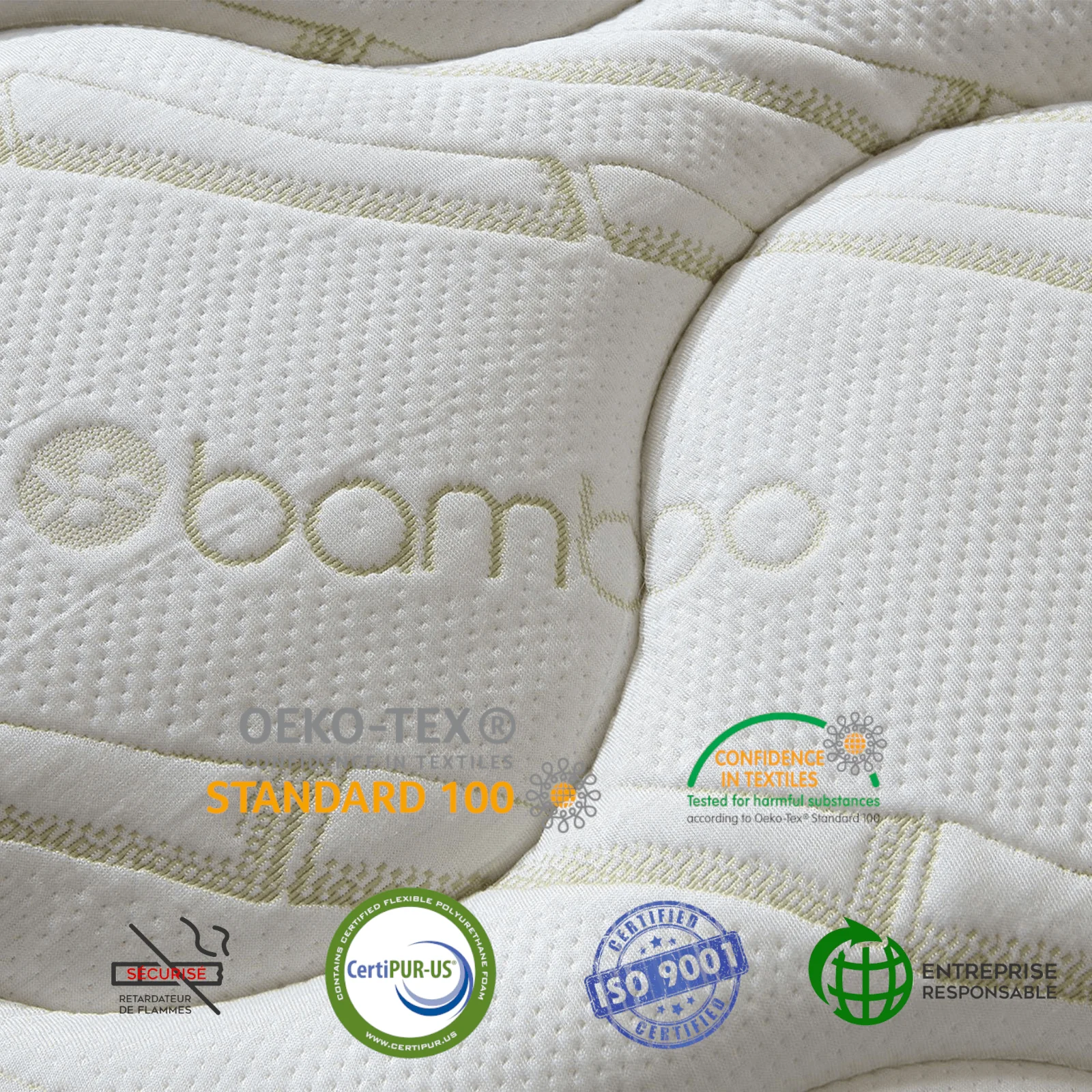 Matelas bi-confort souple/ferme, mémoire de forme, ressorts - Collection Bi-Confort - Image 7