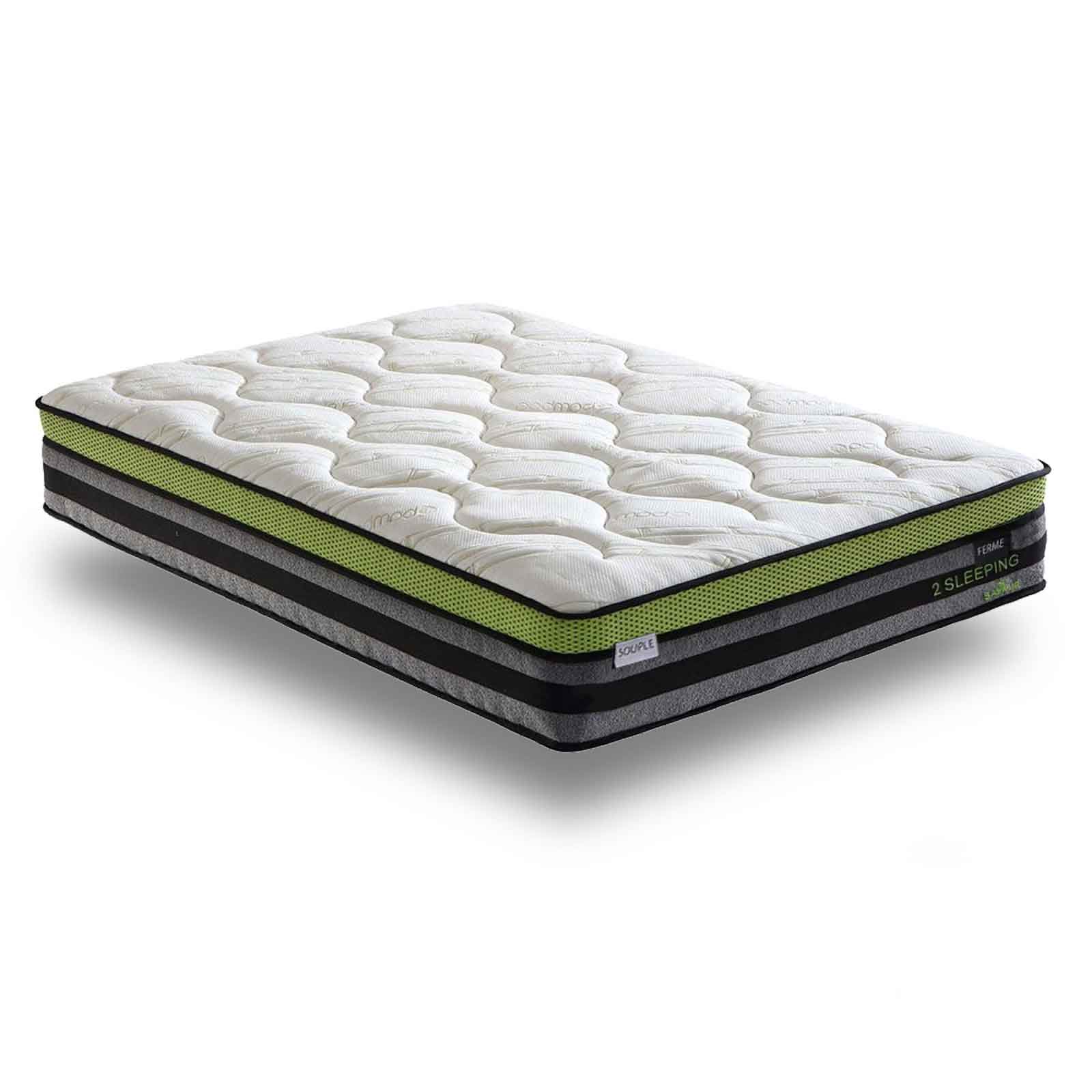 Matelas bi-confort souple/ferme, mémoire de forme, ressorts - Collection Bi-Confort - Image 8