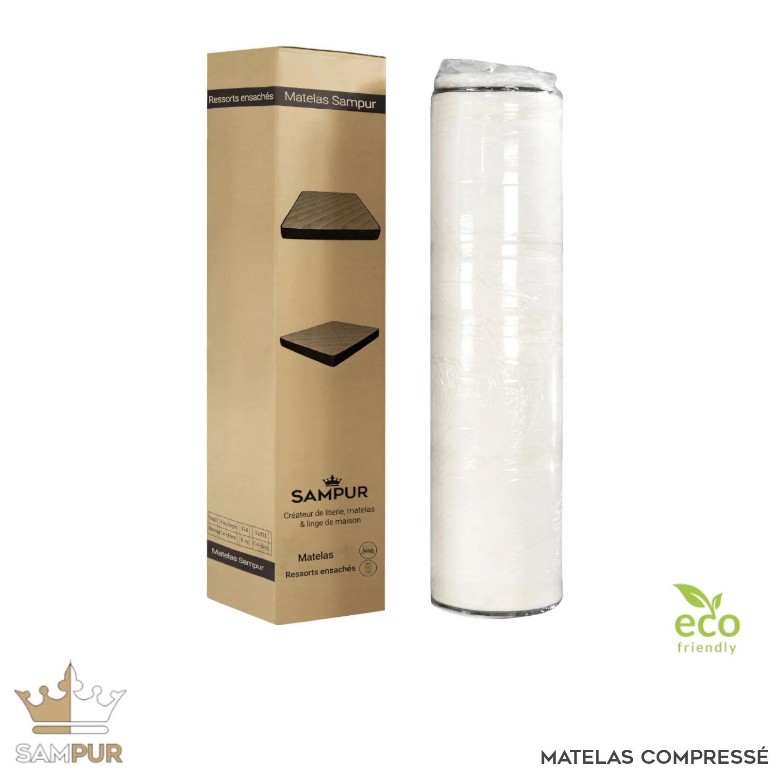 Matelas surmatelas latex intégré, série limitée - Collection Platinium - Image 14