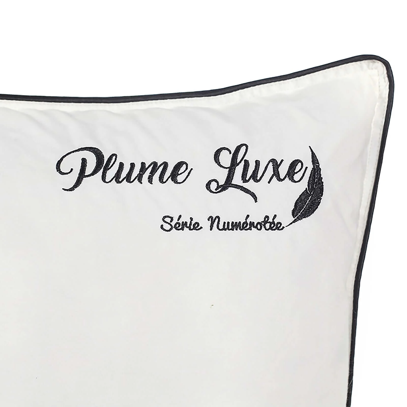 Oreiller plume de canard, coutil coton, ergonomique - Collection Luxe - Image 5