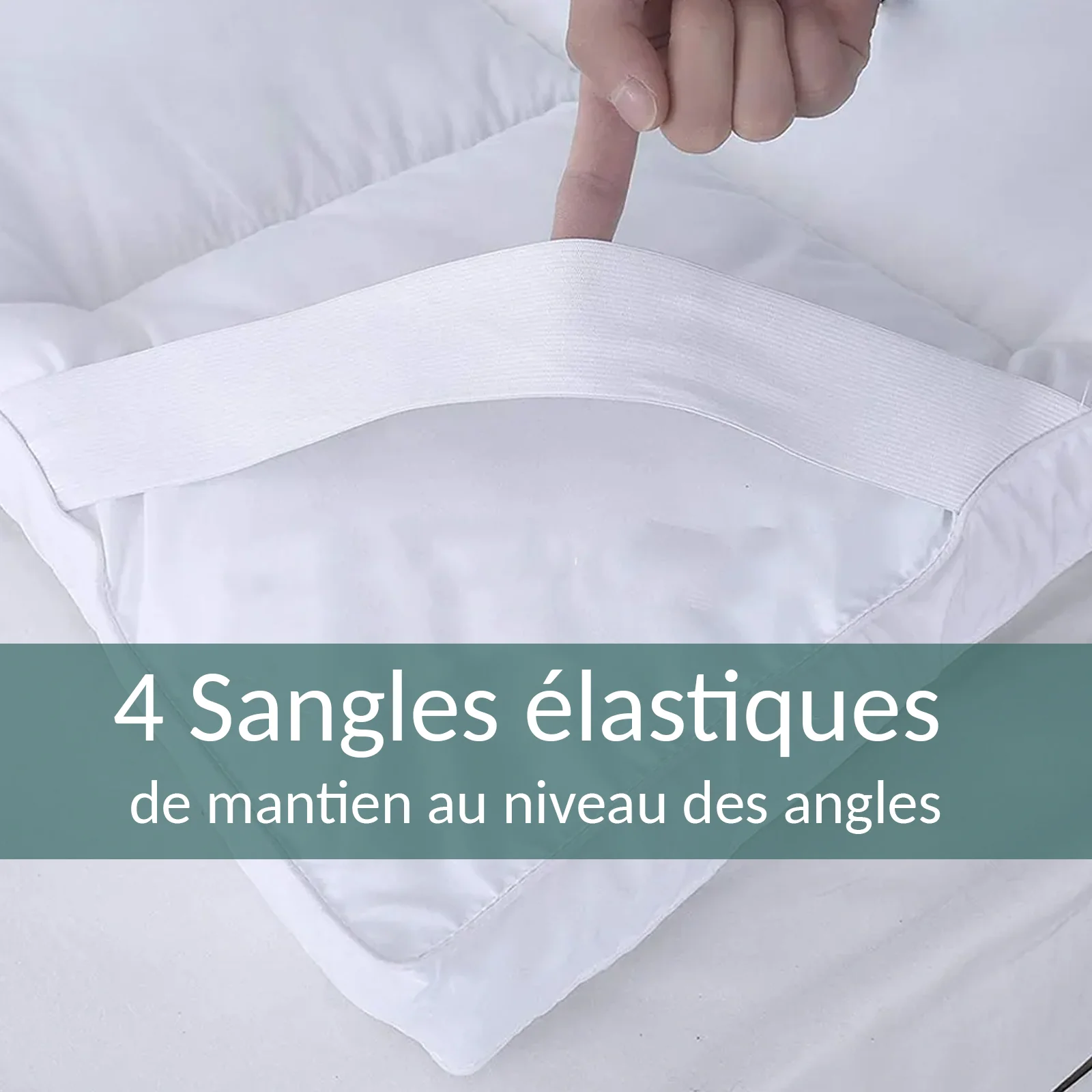 Pack Plume : Surmatelas + Couette + Oreiller - Image 16