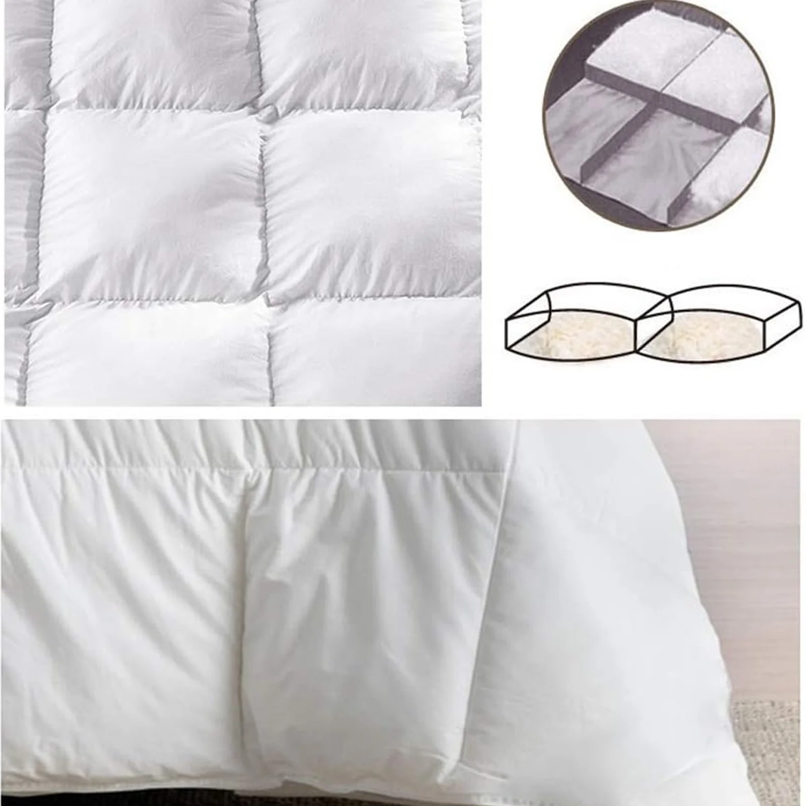 Pack Plume : Surmatelas + Couette + Oreiller - Image 5