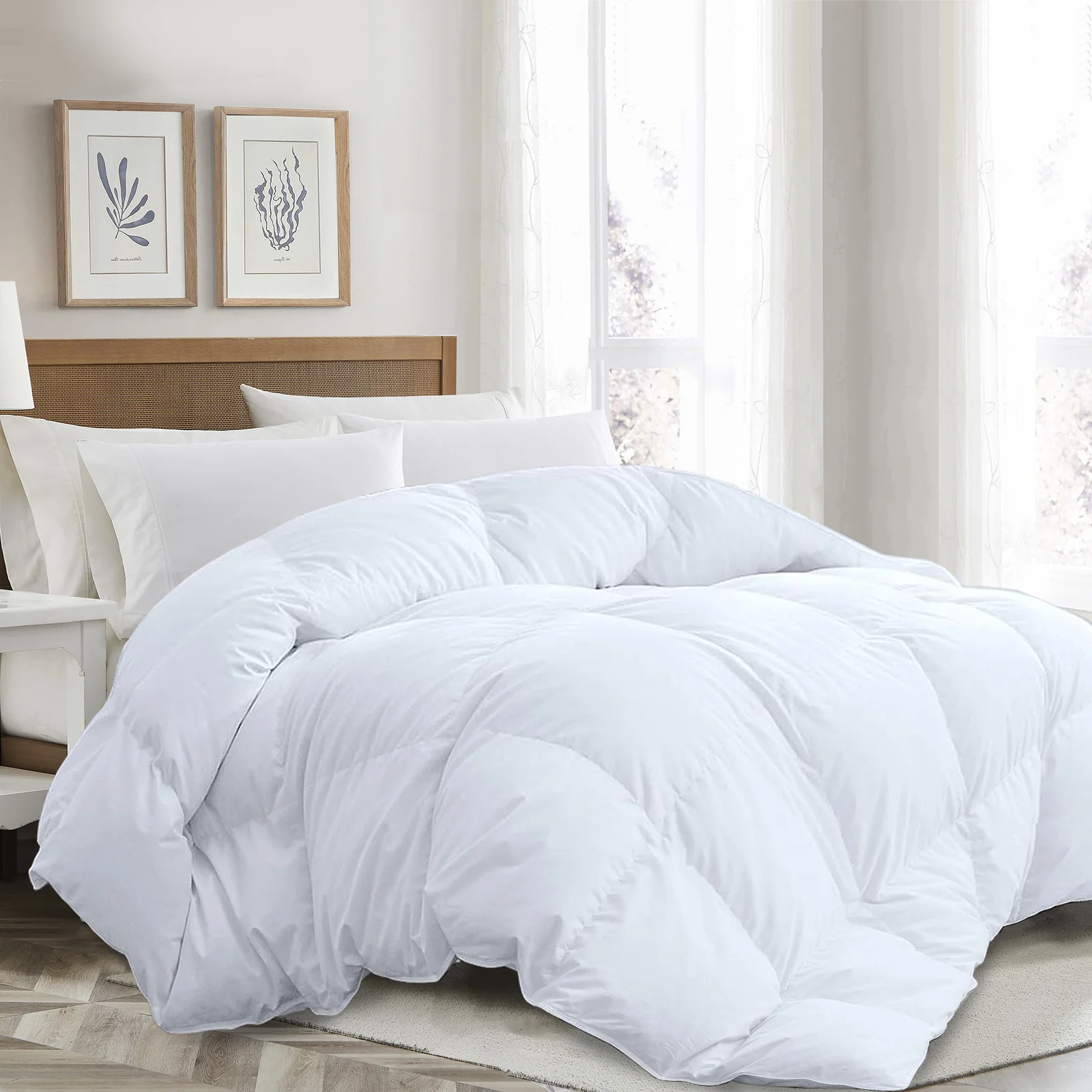 Pack Plume : Surmatelas + Couette + Oreiller - Image 8