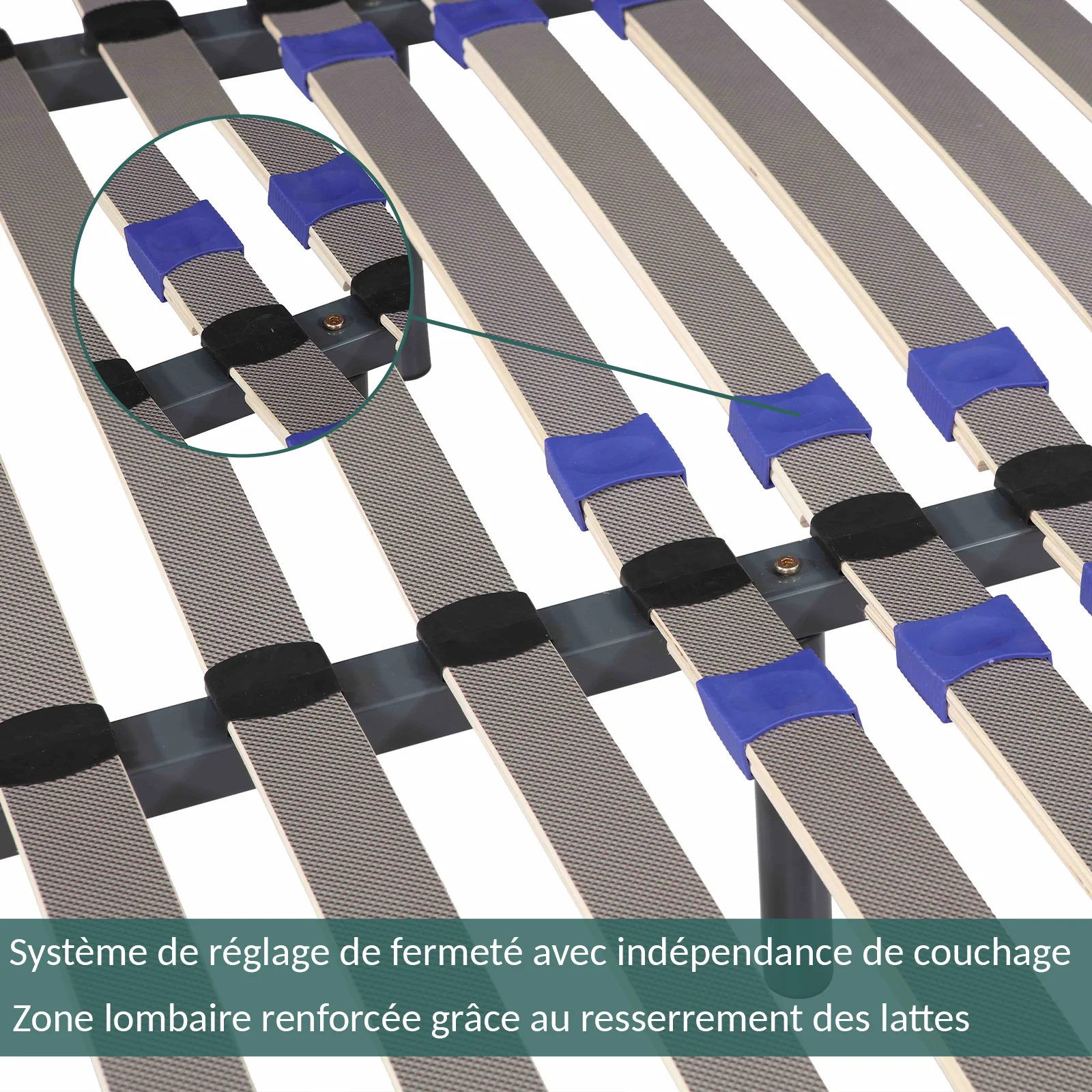 Pack Rentrée : Sommier + Matelas + Couette + Oreiller - Image 7