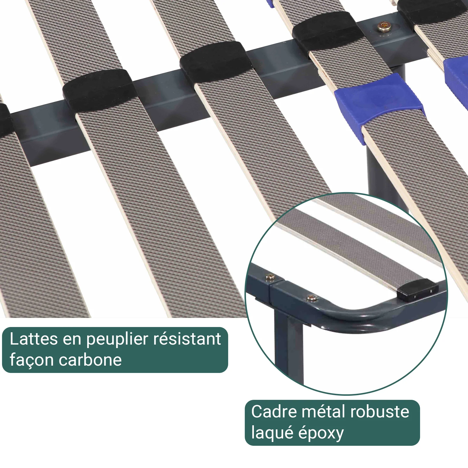 Pack Rentrée : Sommier + Matelas + Couette + Oreiller - Image 8