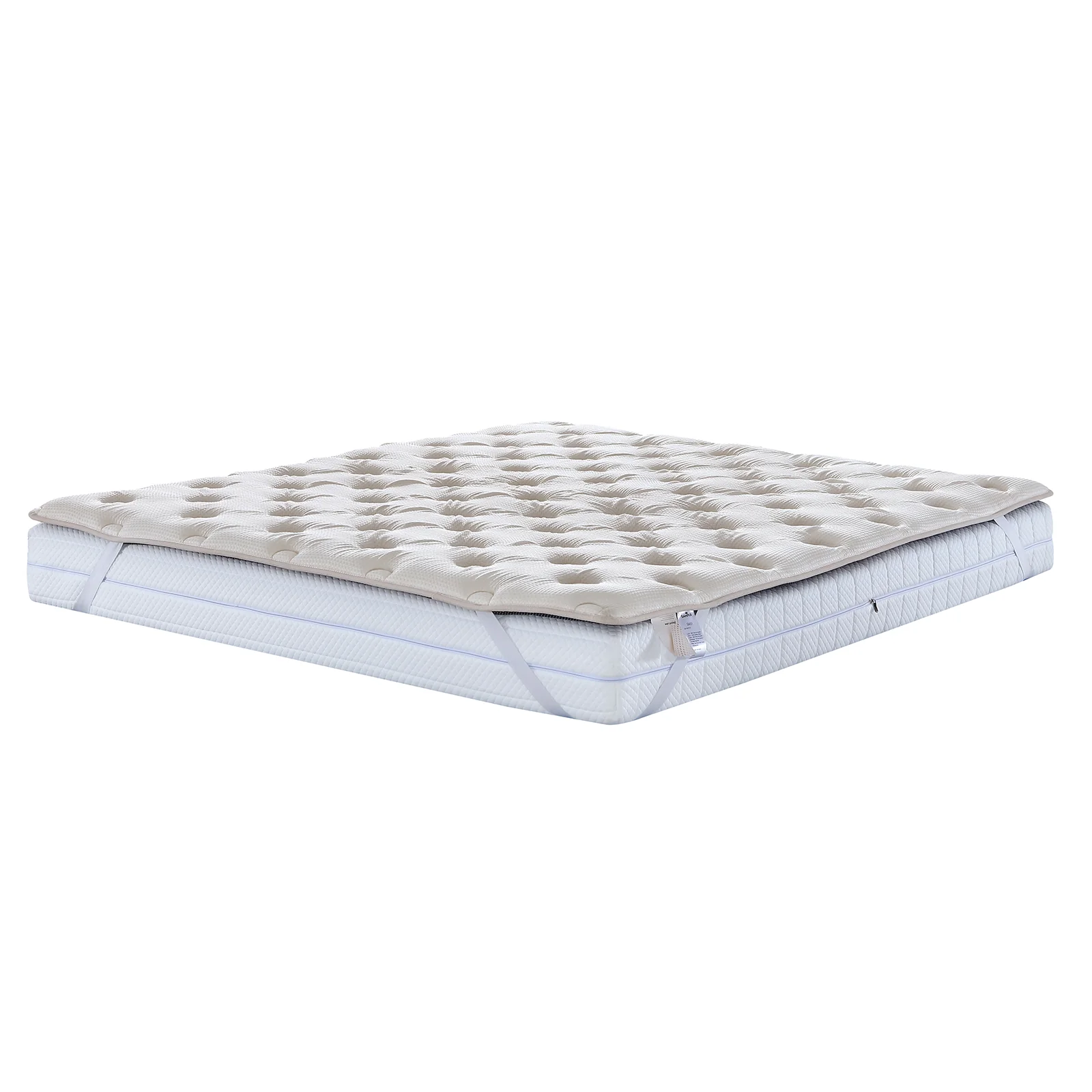 Surmatelas latex et mémoire de forme, enveloppe Bamboo - Collection Latex - Image 7