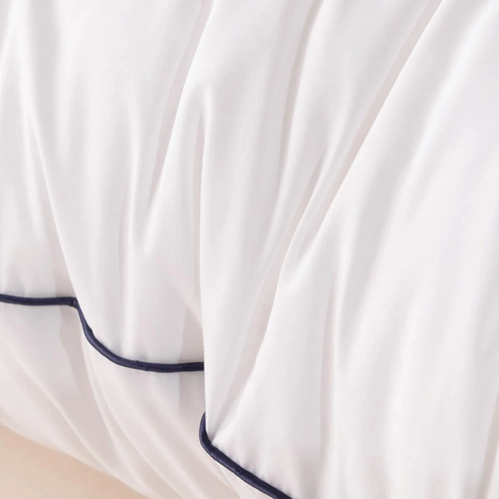 Traversin ergonomique, plumes de canard, duvet, tissu coton - Collection Luxe - Image 7